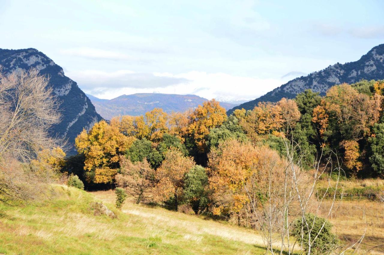 Villa Rectoria De Castellar à La Vall de Bianya Extérieur photo